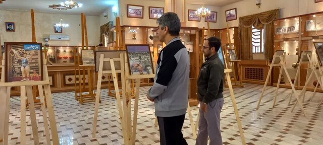 نمایشگاه تاریخ ۱۰۰ ساله مطبوعات ورزشی ایران در کرمانشاه برپا شد