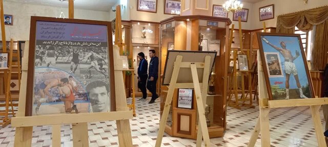 نمایشگاه تاریخ ۱۰۰ ساله مطبوعات ورزشی ایران در کرمانشاه برپا شد