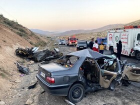 کاهش ۸ درصدی فوتی‌های تصادفات جاده‌ای در کرمانشاه