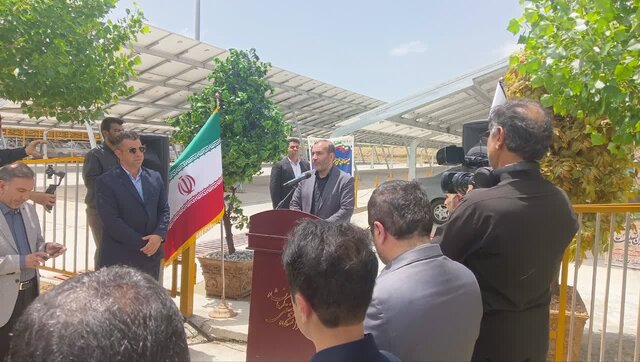 افتتاح بزرگترین نیروگاه خورشیدی دانشگاهی کشور در کرمانشاه