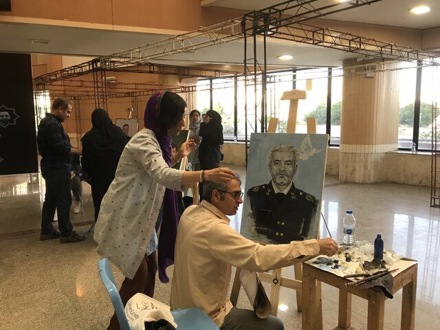 سوگواری اصحاب فرهنگ، هنر و رسانه کرمانشاه برای شهدای خدمت سوگواری اصحاب فرهنگ، هنر و رسانه کرمانشاه برای شهدای خدمت