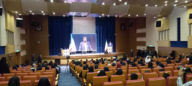 تجمع بانوان هوادار قالیباف در کرمانشاه برگزار شد