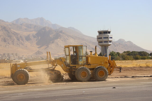 پروژه بهسازی باند فرودگاه کرمانشاه آبان ماه به بهرهبرداری میرسد