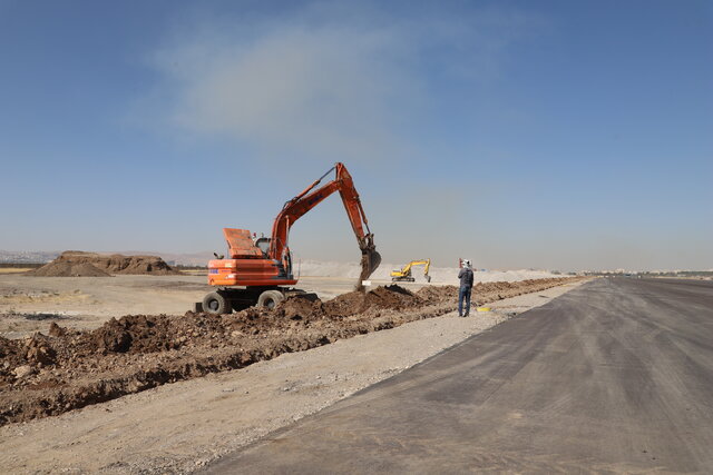 پروژه بهسازی باند فرودگاه کرمانشاه آبان ماه به بهرهبرداری میرسد