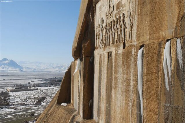 زیرساختهای محوطه جهانی بیستون تقویت میشود زیرساختهای محوطه جهانی بیستون تقویت میشود