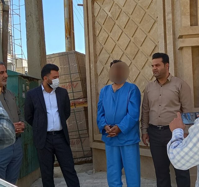 بازسازی صحنه قتل ۳ عضو خانواده در کرمانشاه