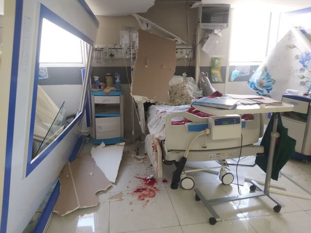 حمله رژیم صهیونیستی به یک بیمارستان در کرمانشاه