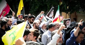شعار «مرگ بر اسرائیل» در کرمانشاه طنین‌انداز شد