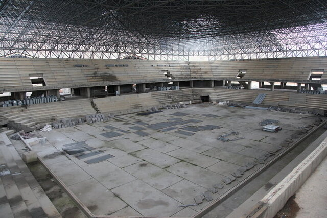 انتقاد نماینده کرمانشاه از روند کند احداث سالن ۶۰۰۰ نفری دهکده المپیک انتقاد نماینده کرمانشاه از روند کند احداث سالن ۶۰۰۰ نفری دهکده المپیک