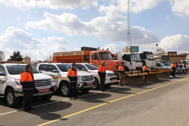 آماده‌باش ۵۷۰ راهدار در کرمانشاه برای بارش‌های پیش‌رو / «تته» مسدود شد