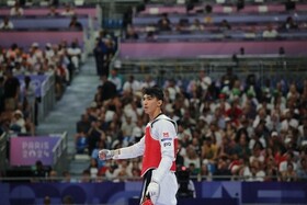 «آرین سلیمی» یکسال از مسابقات دور بود/ مقابل حریف اوکراینی غافلگیر شد