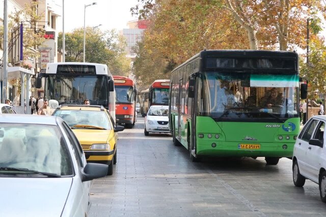 پرداخت کرایه اتوبوس در کرمانشاه الکترونیکی می‌شود