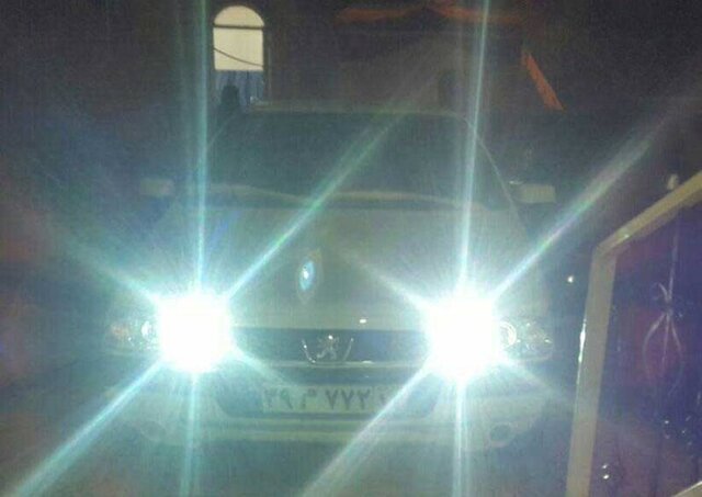 برخورد جدی پلیس راهور کرمانشاه با خودروهای دارای چراغ زنون/ اعمال قانون ۶۳۰۰ راننده متخلف