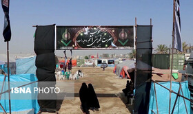 خدمت رسانی موکب قمر بنی هاشم میناب به ۳۵ هزار زائر اربعین حسینی در کربلا