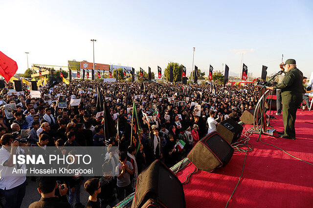 گردهمایی بزرگ سلیمانی ها در بندرعباس