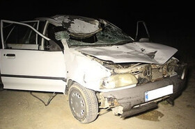 برخورد خودرو با اسب، سه مصدوم برجای گذاشت