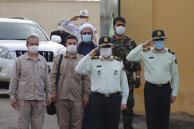 سفر جانشنین  فرماندهی نیروی انتطامی به بندرعباس