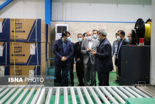 رئیس جمهور ۱۱ طرح عمرانی و زیر بنایی کیش را افتتاح کرد