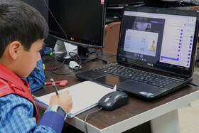 تحصیل مجازی دانش آموزان دوره ابتدایی در کیش