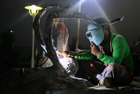 دومین سمپوزیوم مجسمه و طبیعت در جزیره کیش