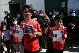 مراسم تشییع پیکر حمیدرضا خدمتکاری فوتبالیست هرمزگانی