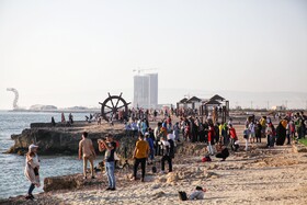 پیک چهارم کرونا در کیش، ساحل مرجان جزیره