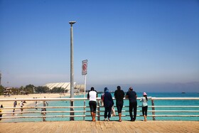 پیک چهارم کرونا در کیش، اسکله قدیم