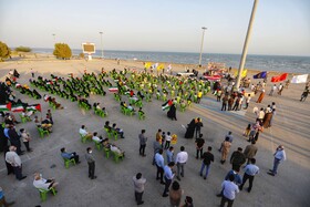 اجتماع مردم بندرعباس در حمایت از مقاومت فلسطین