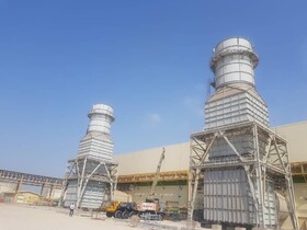 نخستین واحد گازی نیروگاه کلاس F هنگام افتتاح شد