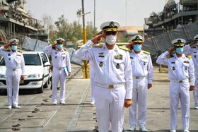 استقبال از ناوگروه 76 نیروی دریایی جمهوری اسلامی ایران در بندرعباس
