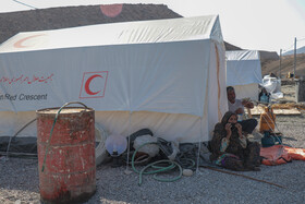 وضعیت مناطق زلزله زده هرمزگان یک هفته بعد در روستا های رودشور،ذرتو،آبشرین وگیشان غربی