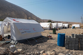 وضعیت مناطق زلزله زده هرمزگان یک هفته بعد در روستا های رودشور،ذرتو،آبشرین وگیشان غربی