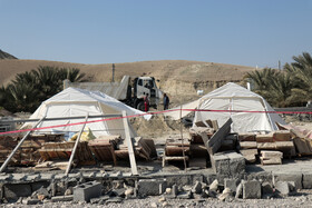 وضعیت مناطق زلزله زده هرمزگان یک هفته بعد در روستا های رودشور،ذرتو،آبشرین وگیشان غربی