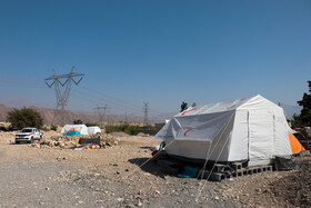 وضعیت مناطق زلزله زده هرمزگان یک هفته بعد در روستا های رودشور،ذرتو،آبشرین وگیشان غربی
