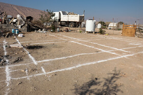 وضعیت مناطق زلزله زده هرمزگان یک هفته بعد در روستا های رودشور،ذرتو،آبشرین وگیشان غربی