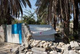 وضعیت مناطق زلزله زده هرمزگان یک هفته بعد در روستا های رودشور،ذرتو،آبشرین وگیشان غربی