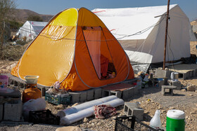 وضعیت مناطق زلزله زده هرمزگان یک هفته بعد در روستا های رودشور،ذرتو،آبشرین وگیشان غربی