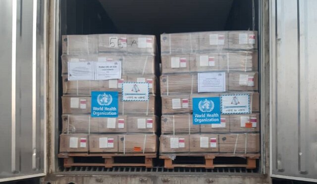 ترخیص ۱۱ کانتینر سرم اهدایی سازمان بهداشت جهانی از گمرک رجایی ترخیص ۱۱ کانتینر سرم اهدایی سازمان بهداشت جهانی از گمرک رجایی