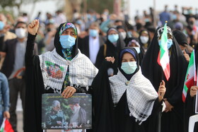 مراسم بزرگداشت سالروز 9 دی 1400 _ بندرعباس