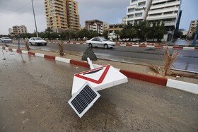 وضعیت شهر بندرعباس 13 دی ماه 1400- بلوار طالقانی