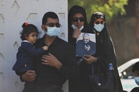 تشیع پیکر 3 شهید گمنام در بندرعباس