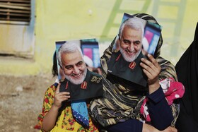 تشیع پیکر 3 شهید گمنام در بندرعباس