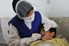 اردوی جهادی پزشکی در محله های محروم بندرعباس