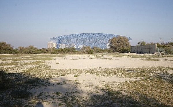 بهره برداری از نخستین زمین چمن فوتبال هیبریدی کشور در کیش