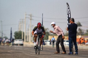 مسابقات دوچرخه سواری سرعت در بندرعباس