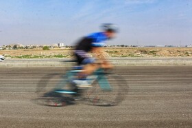 مسابقات دوچرخه سواری سرعت در بندرعباس