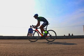 مسابقات دوچرخه سواری سرعت در بندرعباس