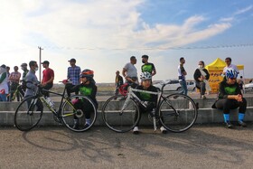 مسابقات دوچرخه سواری سرعت در بندرعباس