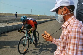 مسابقات دوچرخه سواری سرعت در بندرعباس