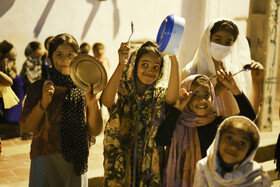 مراسم قاشقزنی در محلهی شمیلیهای بندرعباس